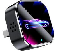 Adattatore wireless CarPlay per iPhone - Aggiornamento al CarPlay senza fili, Plug & Play, USB/Type-C, Mini & Stabile adattatore wireless CarPlay compatibile con Apple iOS 10+ e auto CarPlay cablate