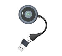 Adattatore wireless CarPlay per iPhone, convertitore wireless CarPlay 2024 con WiFi a 5 GHz e aggiornamento OTA, connessione veloce stabile per convertire musica di navigazione cablata in wireless