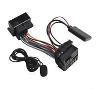 Adattatore wireless, cavo audio AUX per microfono esterno per Opel Astra Zafira Tigra CD30 CDC40 CD70 DVD90