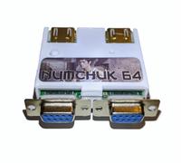 Adattatore Wireless Dual Nunchuk64 & SNES Mini C64 Commodore 64 Controller