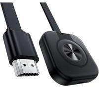 Adattatore wireless HDMI Dongle, 4K Wireless Display Dongle per TV, Full HD Miracast HiFi HDMI Dongle, Streaming Video Screen from Android/OS/Windows/Mac OS Laptop,Phone,Tablet,PC,HDTV Monitor