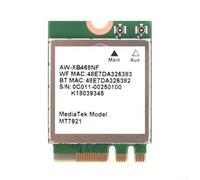 Adattatore wireless M 2 che supporta la compatibilità con funzionalità avanzate progettato per migliorare le prestazioni di gioco e streaming (scheda singola)