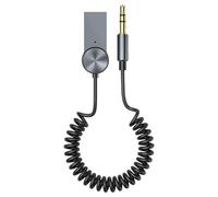 Adattatore Wireless Per Auto,Trasmettitore Audio Auto | Dispositivo Connessione a Lunga Distanza con Riduzione Rumore per Interni Auto Ideale Viaggi e Lavoro