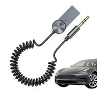 Adattatore wireless per auto, trasmettitore radio wireless per auto, cancellazione del rumore, connessione a lungo raggio, interni per taxi e avventure all'aperto