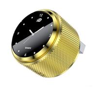 Adattatore wireless per Carplay con Android Auto, 2 in 1 per Smart Clock Scatola di interfaccia del veicolo, design compatto, connessione stabile 5 3, riconnessione automatica (oro)