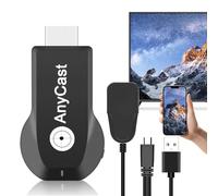 Adattatore wireless per display, 4K 1080P HDMI Wifi Dongle per TV, ricevitore per mirroring dello schermo mobile per iPhone/iPad/Android a proiettore TV, supporto Miracast Airplay DLNA