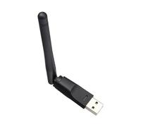 Adattatore wireless WiFi - Chipset MT7601 avanzato, scheda di rete wireless forte | 2db potente antenna esterna con connessione stabile rapida, ricevitore booster wifi segnale per computer smart tv bo