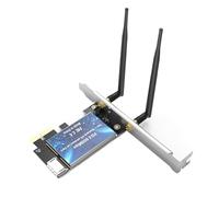Adattatore wireless WiFi PCI-E AC600 Scheda di rete 600Mbps Dual Band 2.4G/5GHz 802.11AC for 4.0 compatibile con antenna