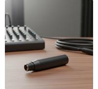 Adattatore XLR a Mini XLR Stabile | Compatto, Schermato, per Interviste,
