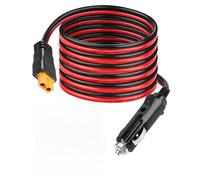 Adattatore XT60 da 12 V/24 V CC per ECOFLOW, caricatore da auto 3M a XT60 per Delta Delta 3 2 Max Bluetti EB55 Anker 757 767 SOLIX C200 C300 C1000 Power Station Generatore Solare XT60 Plug 16AWG Cavo