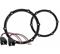 Adattatori Altoparlanti + Cavi Casse 2 Anelli+2 Connettori per Peugeot 208 308