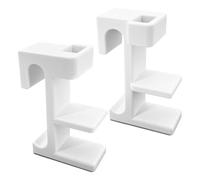 Adattatori Babyset per Stokke Tripp Trapp - Set da 2 adattatori compatibili con seggioloni modello precedente al 2003, traversa 68 mm, utilizzo con baby set, vassoio e tavolino per uso quotidiano