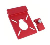 Adattatori di alluminio delle rotaie di alta durevolezza con il limite regolabile per le staffe ausiliarie della fresatrice della fresatrice e della lavorazione del legno