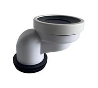 Adattatori di collegamento della flangia del WC Cambiare i connettori per tubi di scarico Closestool Orinatoi Riparazione Offset Tubo di collegamento