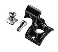 Adattatori di montaggio del cambio in lega di alluminio per SRAM MatchMaker X per MMX, compatibili con leve del freno XX X.0 X.9 e leve del freno a morsetto diviso, sinistra/destra, nero argento