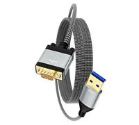 Adattatori di VGA degli universali video con i materiali del PVC delle installazioni dell'uscita delle interfacce USB3.0 1920x1080