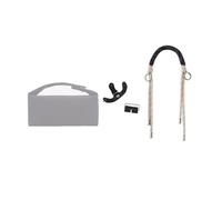 Adattatori e tracolle compatibili con le borse Hermes Trousee, trasformazione borsa e accessori upgrade(Black)