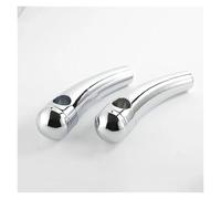 Adattatori estensione manubrio Per Ombra Per Spirito Per Aero VT750 VTX1300 VTX1800 C Retro 1 "25mm Pollici Bar Moto Billet Manubrio Mano Riser(Cromo)
