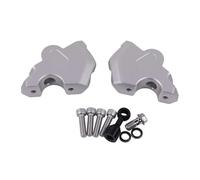 Adattatori estensione manubrio Per R1300GS R 1300 GS R1300 GS R 1300GS GS1300 Adattatore Prolunga Manubrio Moto Morsetto Trascinamento(ARGENTO)