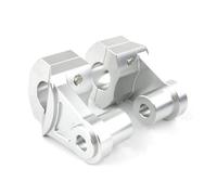 Adattatori estensione manubrio Per Triumph Per Thruxton 900 Riser Manubrio Moto 25,4 Mm(ARGENTO)
