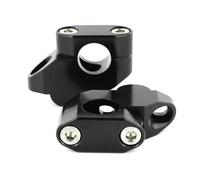 Adattatori estensione manubrio Riser Manubrio Arretrati E Rialzati Per Ducati Mount Extension(Nero)