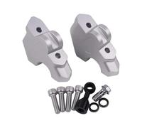 Adattatori estensione manubrio Supporto Per Rialzo Manubrio Moto Per R1300GS ADV R 1300 GS R1300 GS R 1300GS Per Adventure 2024(ARGENTO)