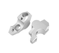 Adattatori estensione manubrio Supporto Rialzo Manubrio Per XADV750 XADV X ADV 750 ADV 160 150 350 ADV160 ADV150 ADV350 2017-2023(ARGENTO)