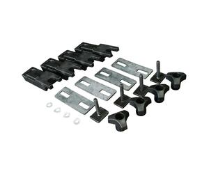 Adattatori fissaggio box da tetto su canaline staffa a U a T 20 mm