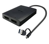 I-TEC USB-A/USB-C DUAL 4K DP VIDEO ADAPT. DUAL4KDP