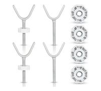 Adattatori per binario cancello per neonati e animali domestici confezione da 4