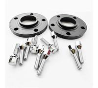 Adattatori Per Distanziali Ruota Per BMW SERIE 1 E82 E88 128i 135i Per M1 Distanziali Forgiati Centrati Sul Mozzi 5x120, Foro Centrale 72,6 Mm Distanziali Per Ruote(Nero,25MM M12x1,5)