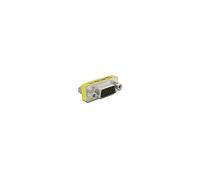 DeLOCK Adattatore cambio di genere VGA femmina-femmina Sub-D 15 giallo - Nouvo