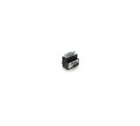 DELOCK 65171 - Adattatore VGA, da maschio VGA a femmina VGA, angolato a destra