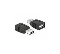 Delock Adattatore EASY-USB 2.0-A maschio a USB 2.0-A femmina solo funzione di ricarica NEW