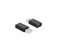 Adattatori per inversione del genere dei cavi DELOCK Adattatore USB 2.0 Tipo-A maschio per Tipo-A femmina Data Blocker