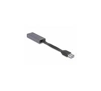 Adattatori per inversione del genere dei cavi DELOCK Adattatore USB Tipo-A da 2,5 Gigabit LAN slim