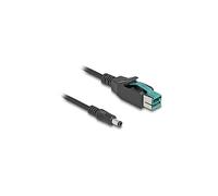 Adattatori per inversione del genere dei cavi DELOCK Cavo PoweredUSB maschio 12 V - DC 5,5 x 2,5 mm maschio 2 m