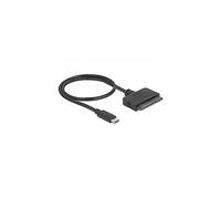 Adattatori per inversione del genere dei cavi DELOCK Convertitore USB Type-C a 22 pin SATA 6 Gb/s