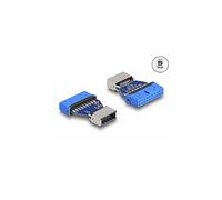 Adattatori per inversione del genere dei cavi DELOCK USB 3.2 Gen 1 Adattatore Pin Header femmina a interna chiave A femmina