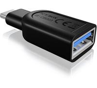 Cambiageneri ICY BOX IB-CB003 USB 3.0 Type-C a Type-A Plug and Play Nero