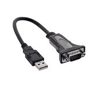 Adattatori per inversione del genere dei cavi INLINE InLine Adattatore USB 2.0 A / Seriale RS232 Sub-D 9pin maschio, cavo 0,25m