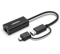 Adattatori per inversione del genere dei cavi ORIGIN STORAGE OS-HUB-USB3/C-RJ45