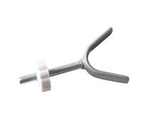 Adattatori per ringhiere per cancelli con asta a forma Y da 2 per cancelli per bambini montati a pressione con estremità imbottita in gomma Ringhiere sicurezza per bambini