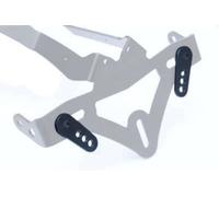 Adattatori Per Supporto Targa R&G RACING Nero