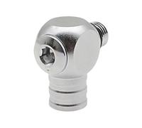 Adattatori per tubi a bassa pressione, adattatore girevole a 360 gradi, 3 x 2,8 cm, raccordo flessibile per apnea, connettori regolatori per pesca subacquea, viaggi, allenamento acqua