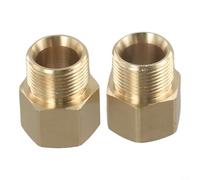 Adattatori per tubo idropulitrice M22, connessione maschio da 15 mm a femmina 14 mm, confezione da 2