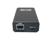 ADATTATORI POE MICROCONNECT POEINJ-25W-USBC - 1000 Mbit/s, RJ-45, USB Type-C, Nero