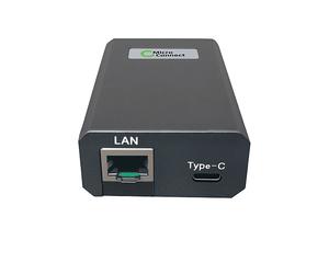 ADATTATORI POE MICROCONNECT POEINJ-25W-USBC - 1000 Mbit/s, RJ-45, USB Type-C, Nero