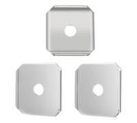 Adattatori resistenti per decespugliatori XB2 XB3 da 5/8" Riduzione del foro centrale 3PCS in acciaio inossidabile Kit adattatore triplo commerciale