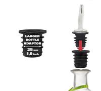 Adattatori Versatori 1/4/6 Pz per Bottiglie Olio e Liquore 25 mm